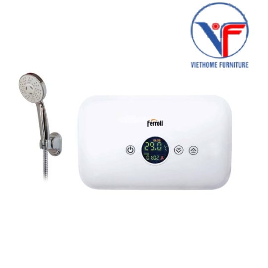 Máy nước nóng Rita FS-4.5 DE (chống giật, hiển thị nhiệt độ)