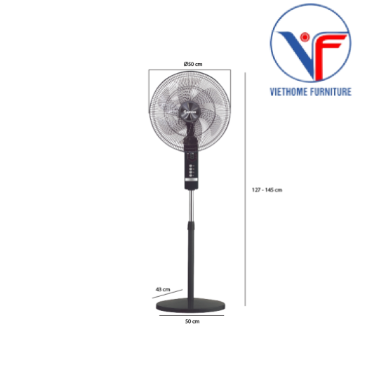 Quạt đứng Rapido RWF-20AHD (Điều khiển từ xa)