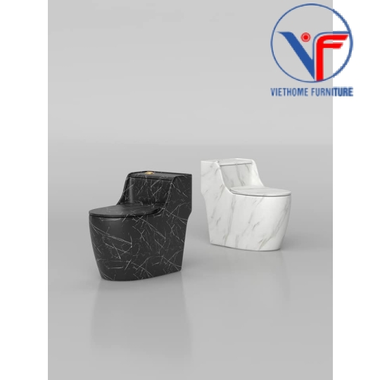 Bồn Cầu Khối Vân Đá 6005VD