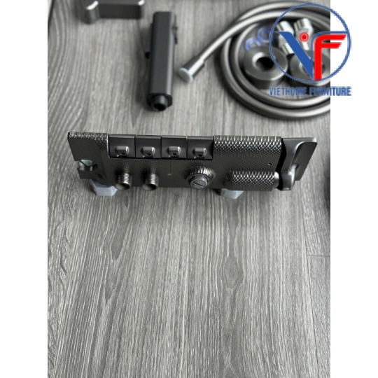 SEN CÂY TẮM ĐỨNG PHUN MƯA 2 ĐƯỜNG NƯỚC NÓNG LẠNH NÚT PHÍM ĐÀN CÓ ĐÈN LED HIỂN THỊ NHIỆT ĐỘ MẶT TRÊN CỦ SEN