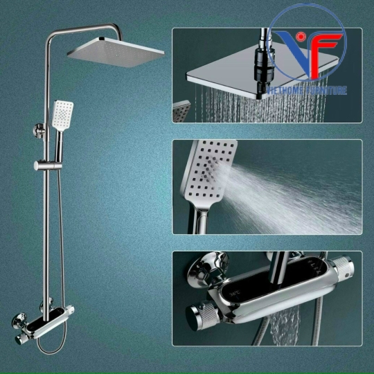 SEN CÂY TẮM ĐỨNG CHỈNH NHIỆT NÓNG LẠNH SCT 266B