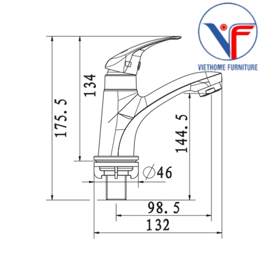 Vòi Lavabo American Standard Gala WF-4611 Nước Lạnh