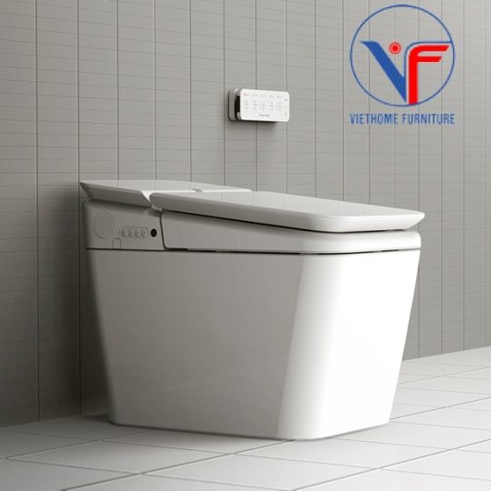 Bồn Cầu Điện Tử American Standard KP-8312 PLAT Nắp Tự Động