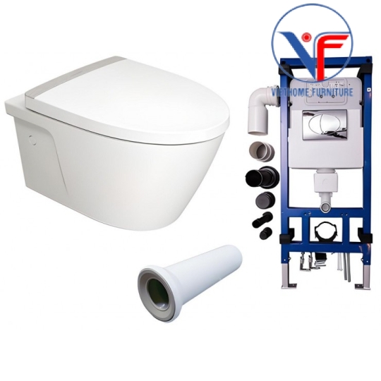 Bồn Cầu Treo Tường American Standard VF-3119B/CTSS1808-1M/G3004A/VPTL-3815 Thoát Ngang