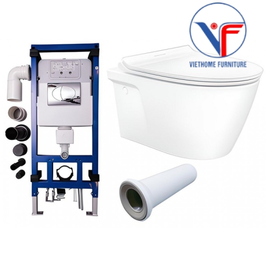 Bồn Cầu Treo Tường American Standard VF-3119/WP-C119/G3004A/VPTL-3815 Thoát Ngang