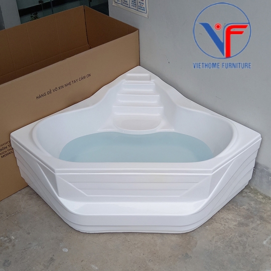 BỒN TẮM GÓC MASSAGE - BỒN TẮM SỤC THỦY LỰC 1400X1400