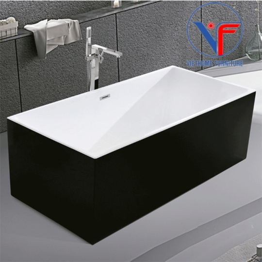 Bồn Tắm Nằm - Bồn Tắm Đặt Sàn Cao Cấp Chữ Nhật