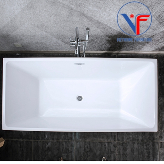 Bồn Tắm Nằm - Bồn Tắm Đặt Sàn Cao Cấp Chữ Nhật