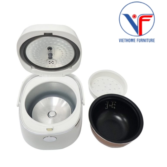 Nồi cơm điện tử Rapido RC-1.2D 500W 1.2L công nghệ nhật bản, 10 chức năng nấu, bảo hành 1 Năm