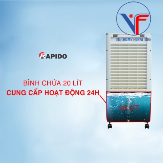 Quạt Điều Hòa Rapido Everest 3000D