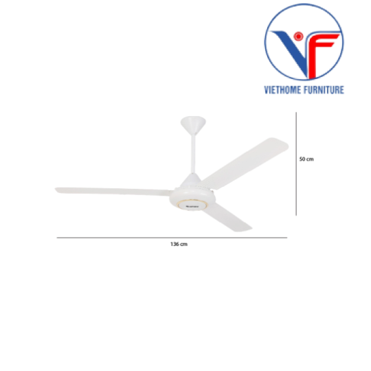 Quạt trần Rapido RCF – 3W White (3 cánh)