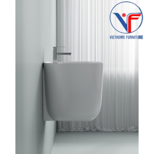 Chậu Lavabo Vuông Treo Tường LB:C14