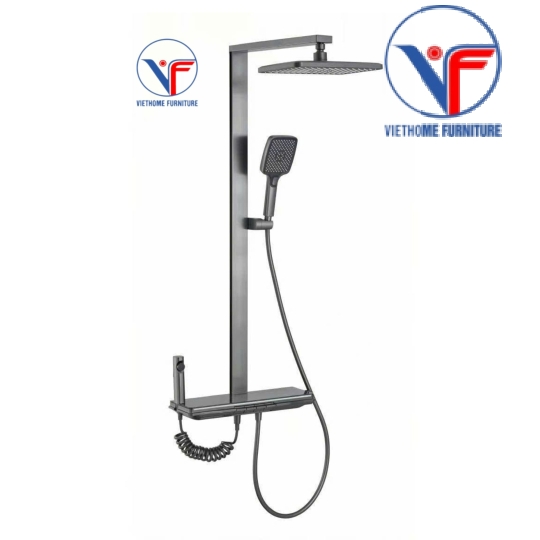 SEN TẮM ĐỨNG NÓNG LẠNH MẶT KÌNH HIỂN THỊ NHIỆT ĐỘ CÓ LED XX11