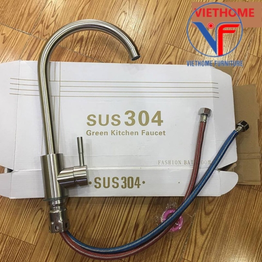 Vòi chén nóng lạnh INOX 304