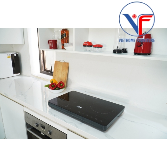 Bếp từ dương Ferroli ID3500KP chính hãng, bếp từ đôi 2 vùng độc lập, bảo hành 12 tháng