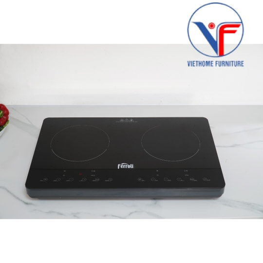 Bếp từ dương Ferroli ID3500KP chính hãng, bếp từ đôi 2 vùng độc lập, bảo hành 12 tháng