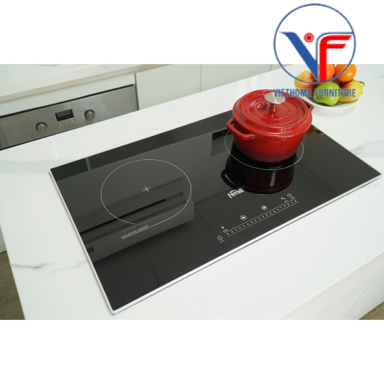 Bếp từ đôi Ferroli Flash RN thiết kế bo viền, điều khiển phím số, công suất cao 4000W, bảo hành 2 năm toàn quốc