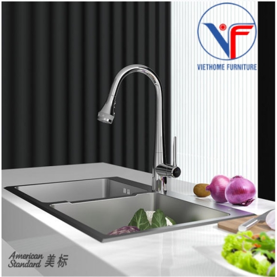 Vòi Bếp American Standard WF-5634 Dây Rút Nóng Lạnh