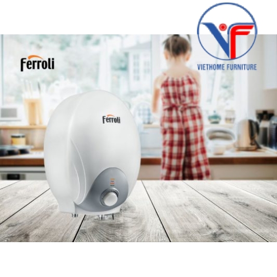 Bình nước nóng gián tiếp ferroli MITO 6L chống giật