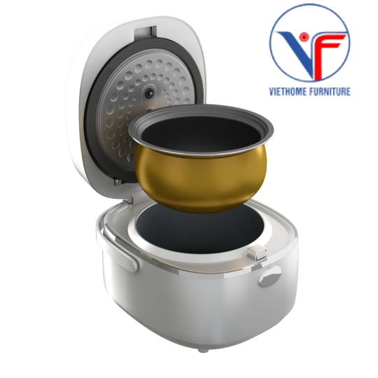 Nồi cơm điện tử Rapido RC-1.2D 500W 1.2L công nghệ nhật bản, 10 chức năng nấu, bảo hành 1 Năm