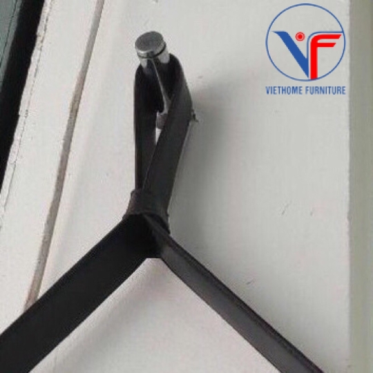 Gương Tròn Dây Da Treo Tường 60cm