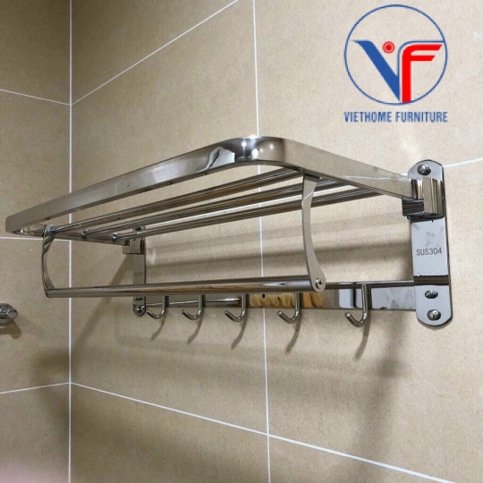 Máng khăn tầng đa năng INOX 304