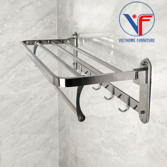 Máng khăn tầng đa năng INOX 304