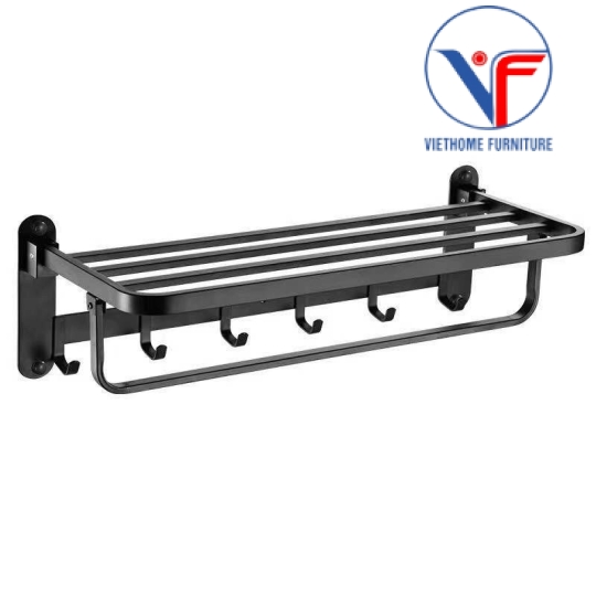 Máng Khăn Xếp Tầng Đen Cao Cấp Sơn Tĩnh Điện