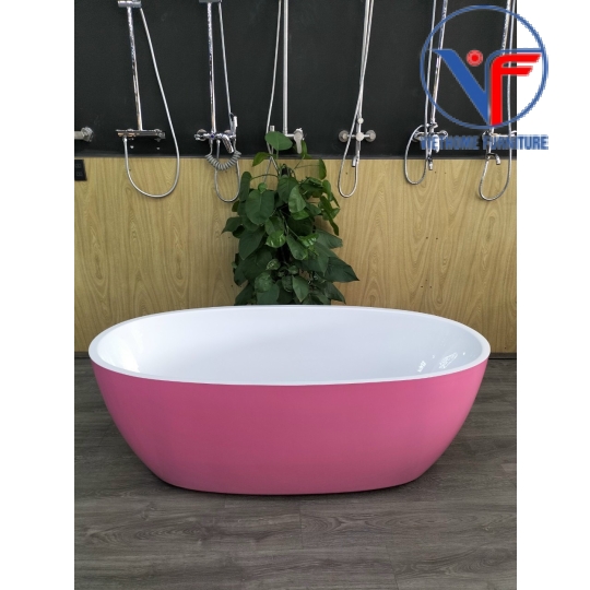 Bồn Tắm Nằm Oval Acrylic Cao Cấp