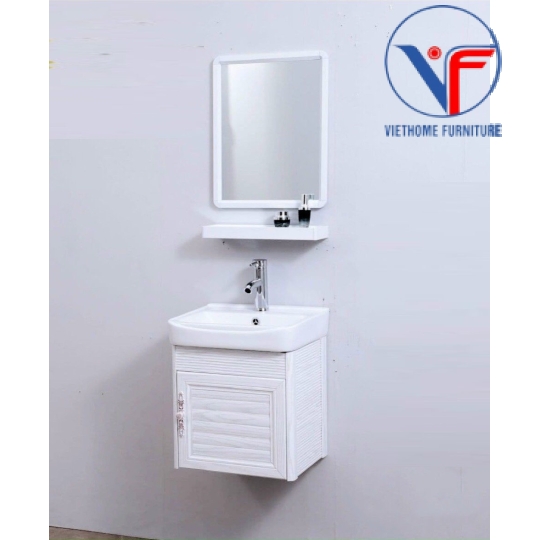 TỦ LAVABO NHÔM TREO TƯỜNG NHỎ GỌN