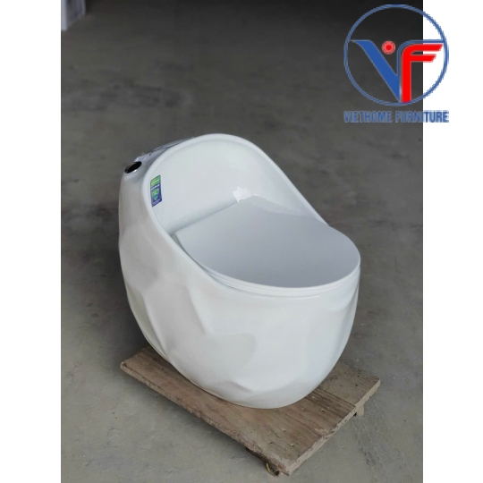 Bồn Cầu Trứng - 405 White