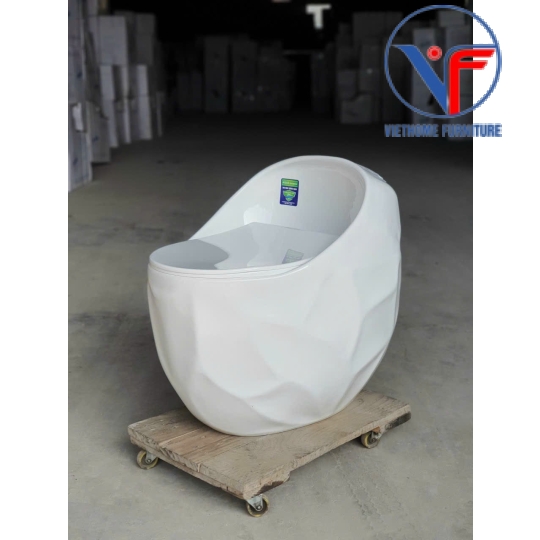 Bồn Cầu Trứng - 405 White
