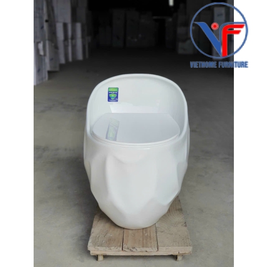 Bồn Cầu Trứng - 405 White