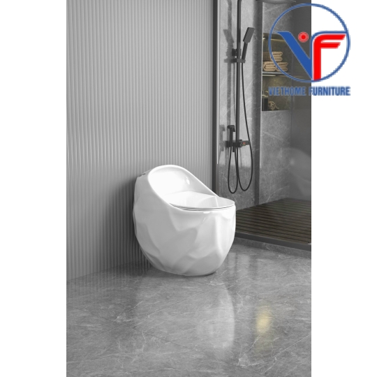 Bồn Cầu Trứng - 405 White