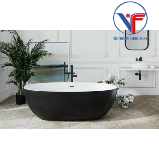 Bồn Tắm Nằm Oval Acrylic Cao Cấp