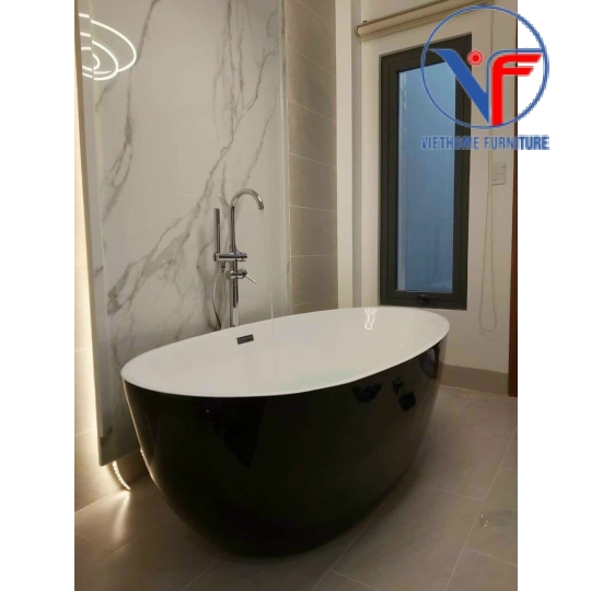 Bồn Tắm Nằm Oval Acrylic Cao Cấp