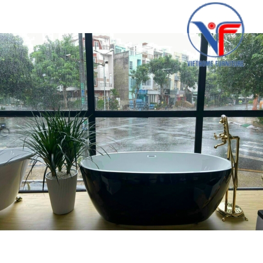 Bồn Tắm Nằm Oval Acrylic Cao Cấp