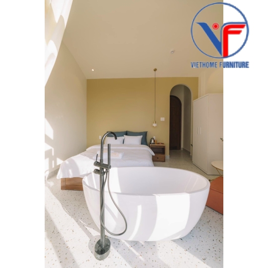Bồn Tắm Nằm Oval Acrylic Cao Cấp