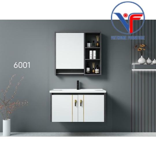 Tủ Lavabo Cao Cấp Phủ Melamine R6001