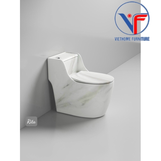 Bồn Cầu Khối Vân Đá 6005VD