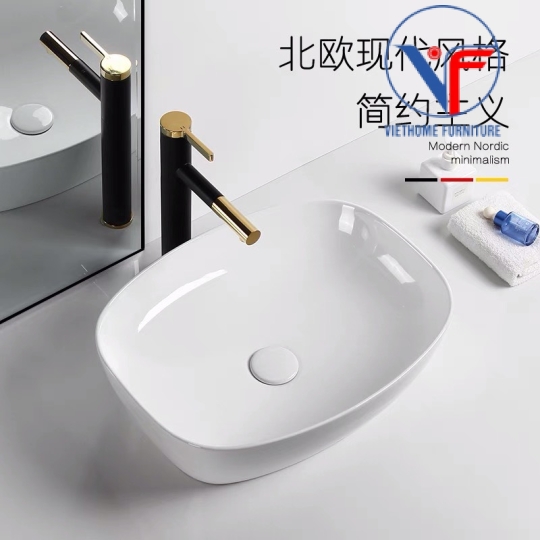 Chậu Rửa Lavabo Đặt Bàn 5A039