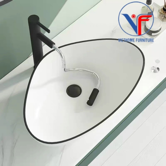 Chậu Rửa Mặt - Lavabo Đặt Bàn Cao Cấp LB:T02