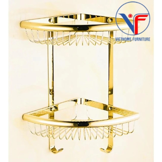 Bộ Phụ Kiện Phòng Tắm 5 Món Mạ Vàng Cao Cấp