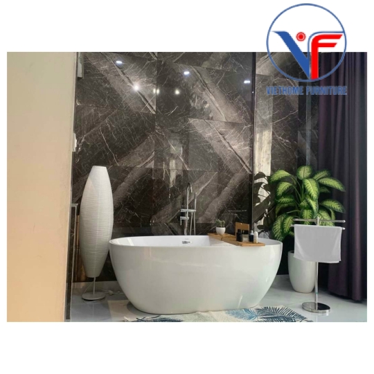 Bồn Tắm Nằm Oval Acrylic Cao Cấp
