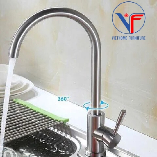 Vòi chén nóng lạnh INOX 304