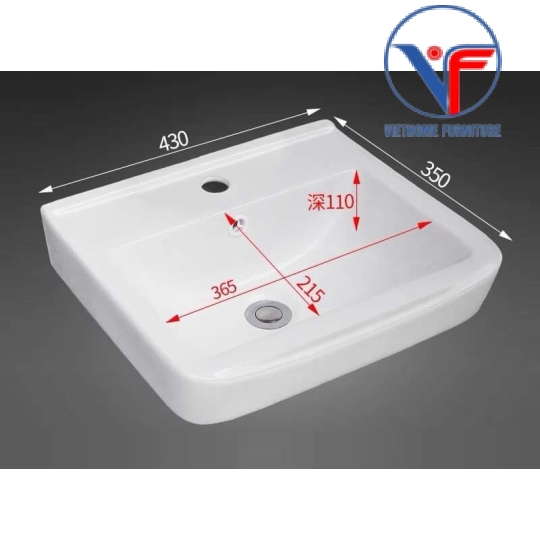 Lavabo treo tường - Chậu rửa mặt treo tường nhỏ gọn