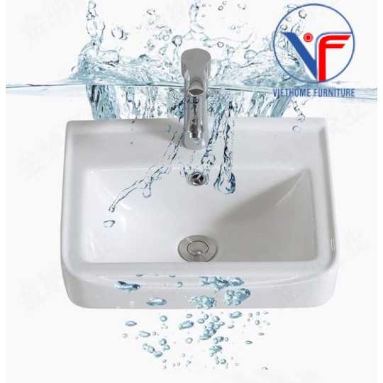 Lavabo treo tường - Chậu rửa mặt treo tường nhỏ gọn