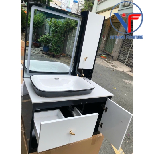 Tủ Lavabo Nhựa Gương Cao Cấp 021