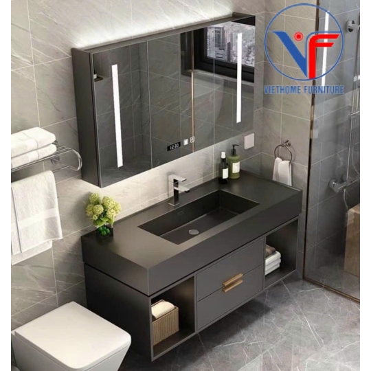 Tủ Lavabo Cao Cấp Gỗ Plywood 03