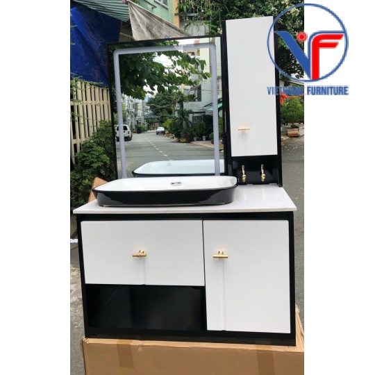 Tủ Lavabo Nhựa Gương Cao Cấp 021